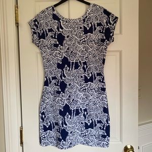 Lilly Pulitzer “I Herd You” Print T-Shirt Dress
